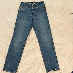 Classic wash Levi Wedgie Jean - 25